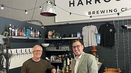 Tom Gordon at Harrogate Brewing Company