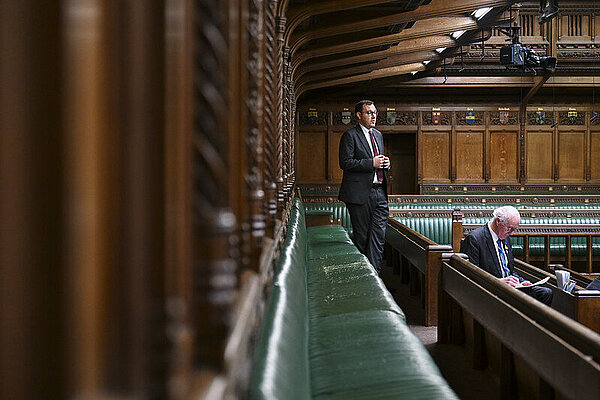 Tom Gordon MP speaking in the House of Commons